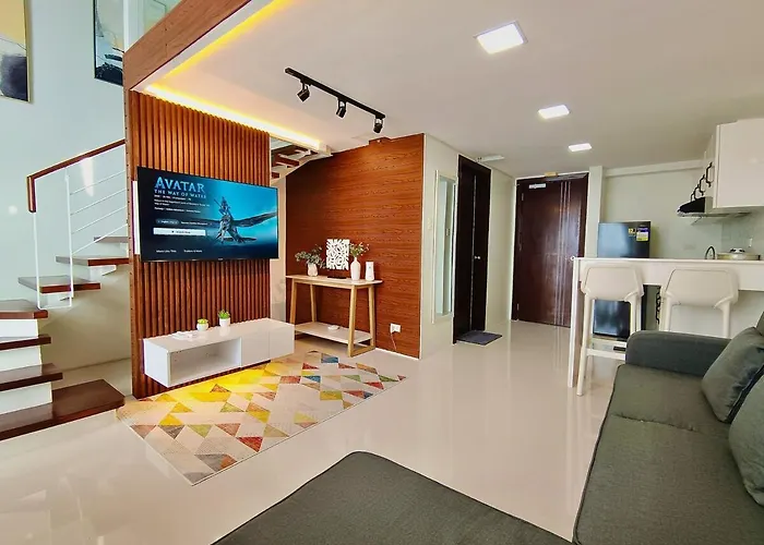 Club Ultima 69sqm Loft Unit Fast Wifi - 1507 Себу